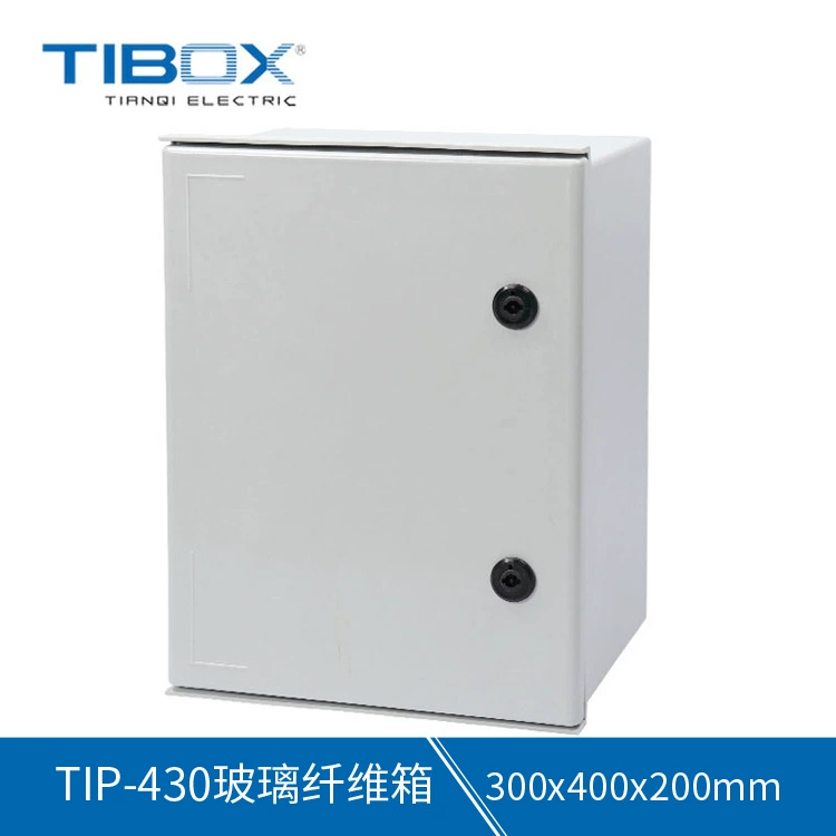 Распределительная коробка TIBOX Коробка стеклоткани TIP-430 300x400x200mm Настенная распределительная коробка