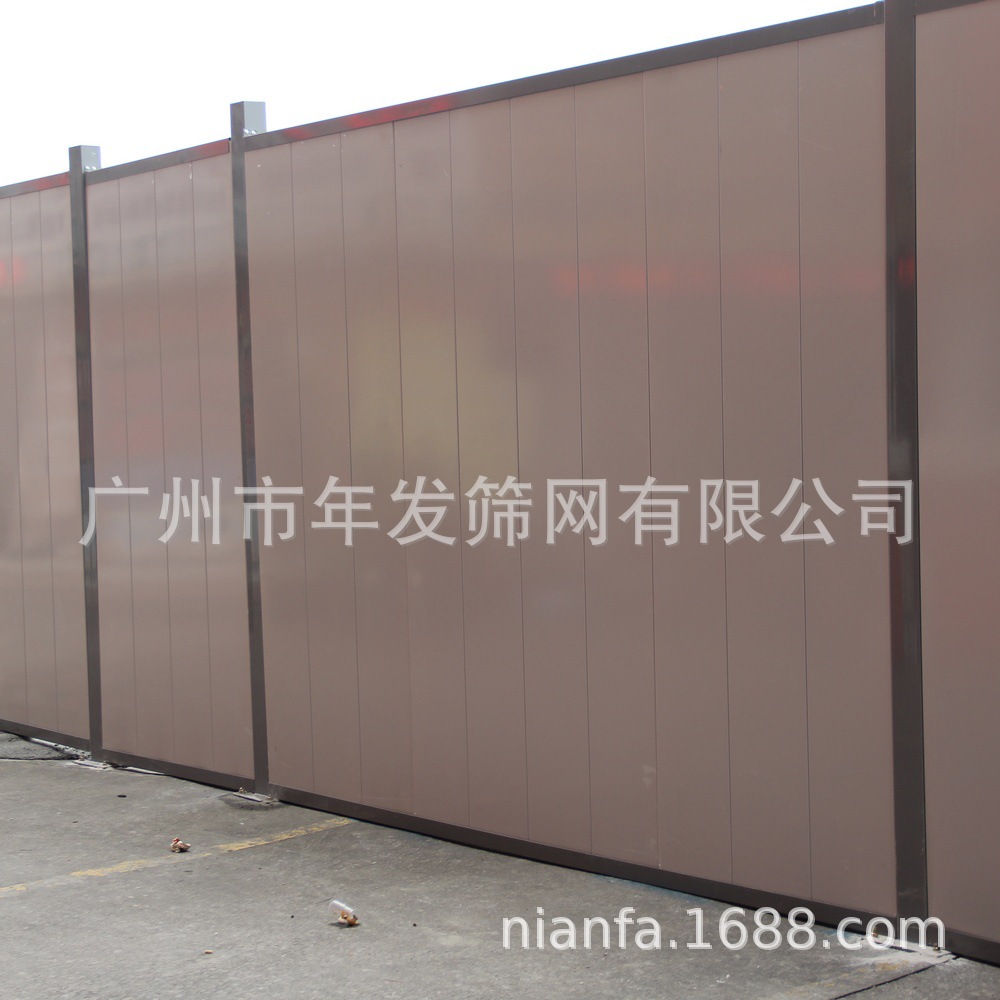 佛山厂家出售白色面板围蔽围挡  工程建设隔离围挡 工地围挡