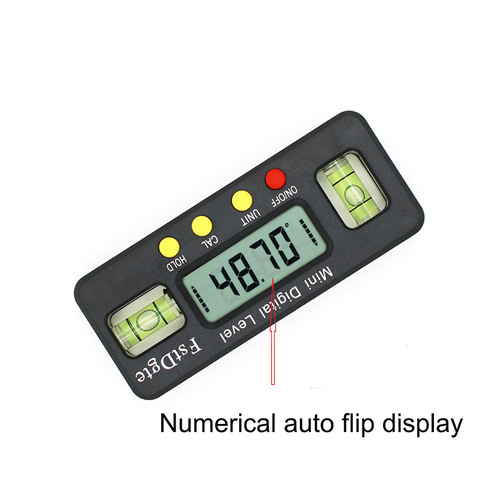Digital level 100mm strong magnetic mini electronic level level inclinometer angle ruler digital caliper