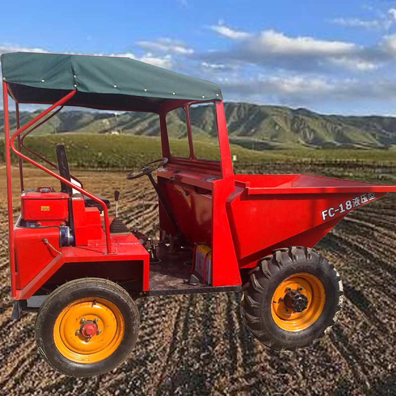 热销农用四轮蹦蹦车 建筑工地砂石运输车 农用运粮车