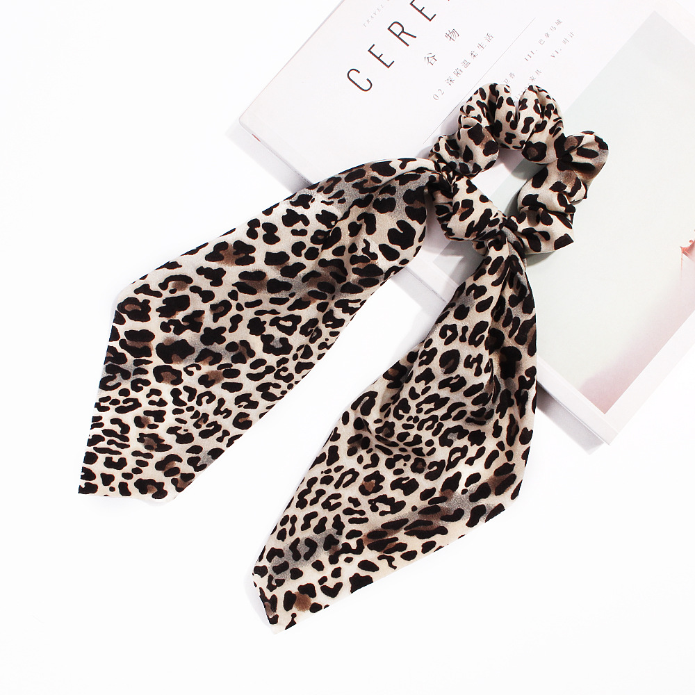 Women's Simple Style Leopard Cloth Hair Tie display picture 24