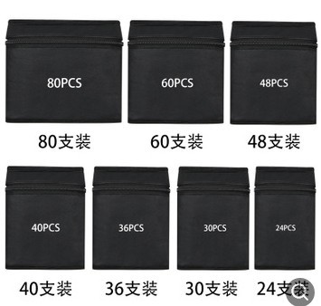 馬克筆袋收納袋大容量方形繪畫筆專業收納袋24/30/40/60/80