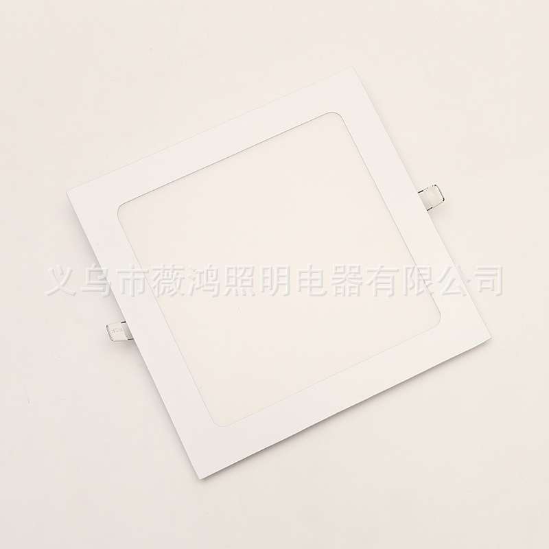 Simple incrustado blanco cálido ultra-Delgado panel de luz 12W18Wled downlight de techo de montaje abierto fundición de aluminio de ventas directas de la fábrica