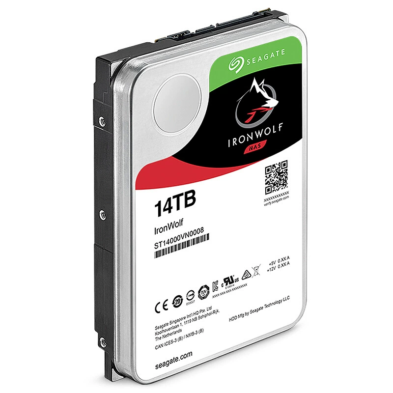 Подходит для сетевого накопителя Seagate Cool Wolf Ironwolf 14TB NAS жесткий диск ST14000VN0008