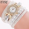 Women Rhinestone Bracelet Watches Ladies Quartz Wristwatches