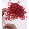 Quality hair rope, rubber leather rubber rings, 800 pieces