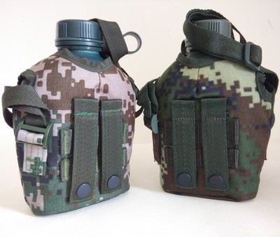 正品10水壶铝制军训水壶迷彩户外军训运动水壶现货批发|ms