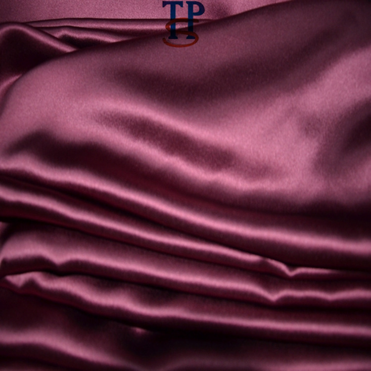 40MM 丝罗纹缎 淡紫色 30MM姆米丝绸重素绉缎柔顺旗袍柔肤