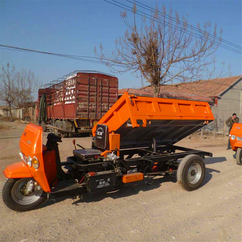 济宁亚科22马力三马子工程矿用自卸柴油三轮车农机建筑车四轮车