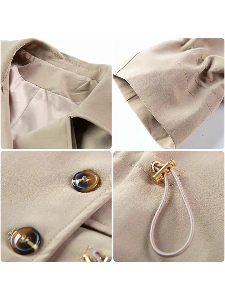 Fashion Women's Short Coat Windbreaker Image 3