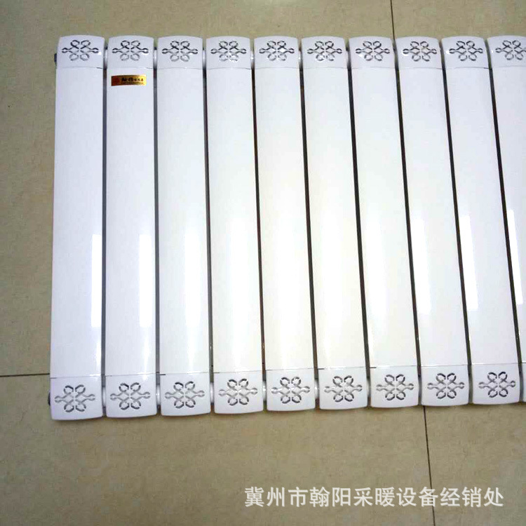 家用立式铜铝复合暖气片 防腐钢柱型散热器 壁挂式水循环散热器