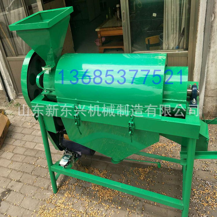 大米抛光机 黄豆用抛光机 小型粮食去霉抛光机 电动滚筒抛光机械