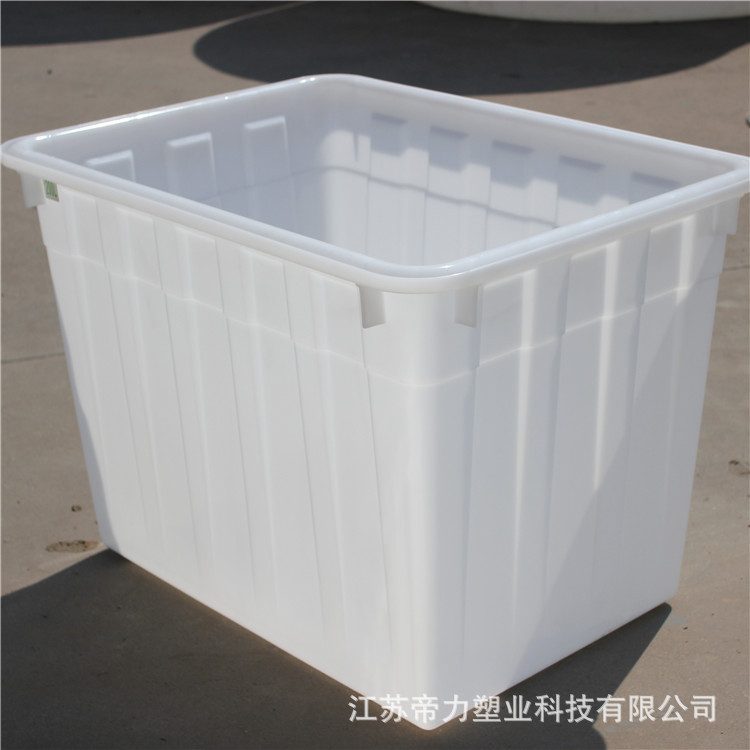 200L水箱塑料水箱批发厂家 方形好料塑料养鱼养虾多用周转箱
