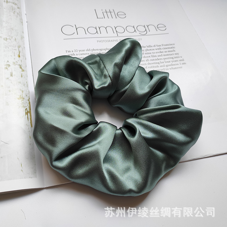 MAC010 Hijab Scrunchies silk hair ribbon from Mariam's Collection2