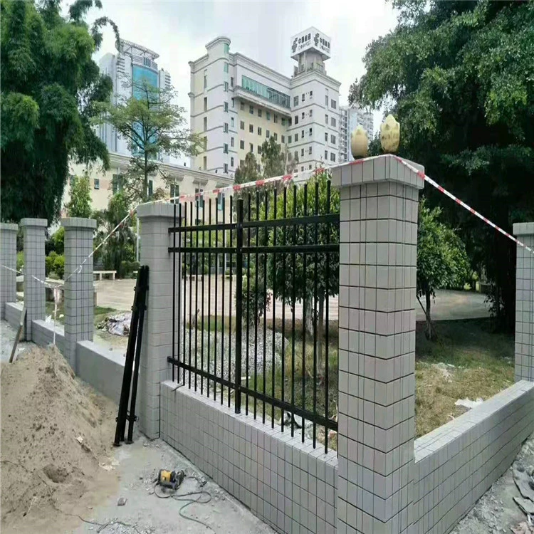 Ограждение из кованого железа в сообществе/огородка для школы/собранные перила