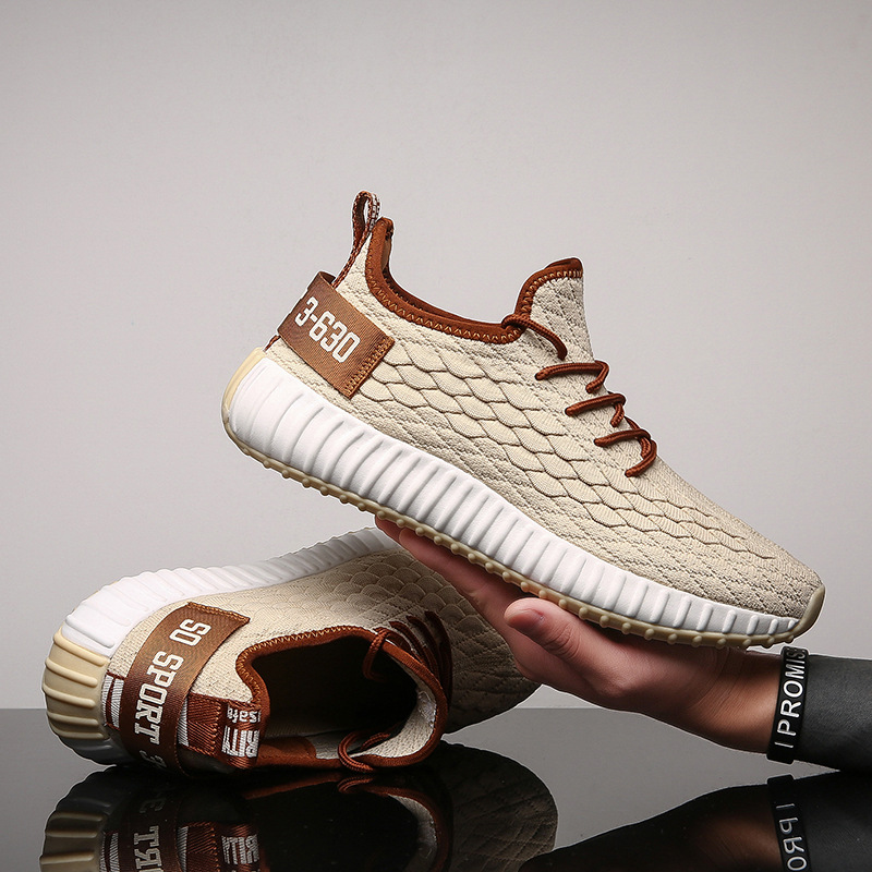 Men's Shoes summer new pattern Men's Shoes Net surface ventilation gym shoes Cross border Large Coconut shoes Versatile shoes