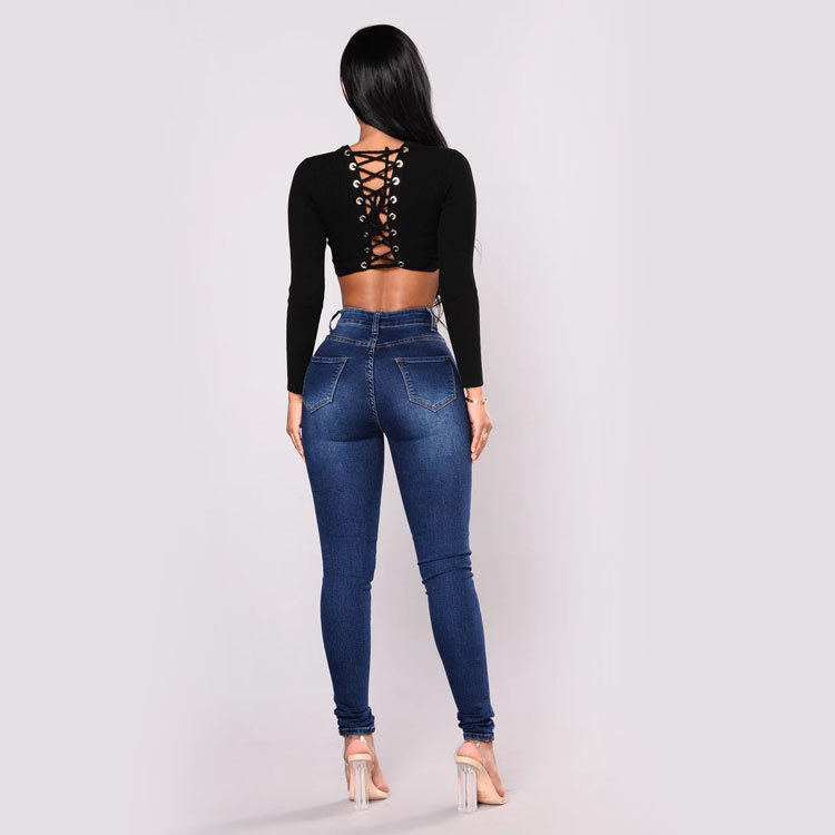 thin high stretch jeans NSWL63930