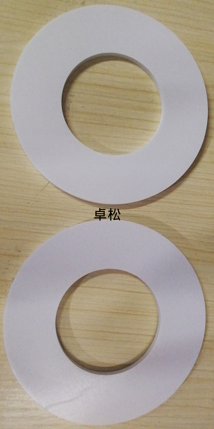 白色EVA泡棉双面胶贴垫片圈 圆形泡棉脚垫防震缓冲避震免费送样