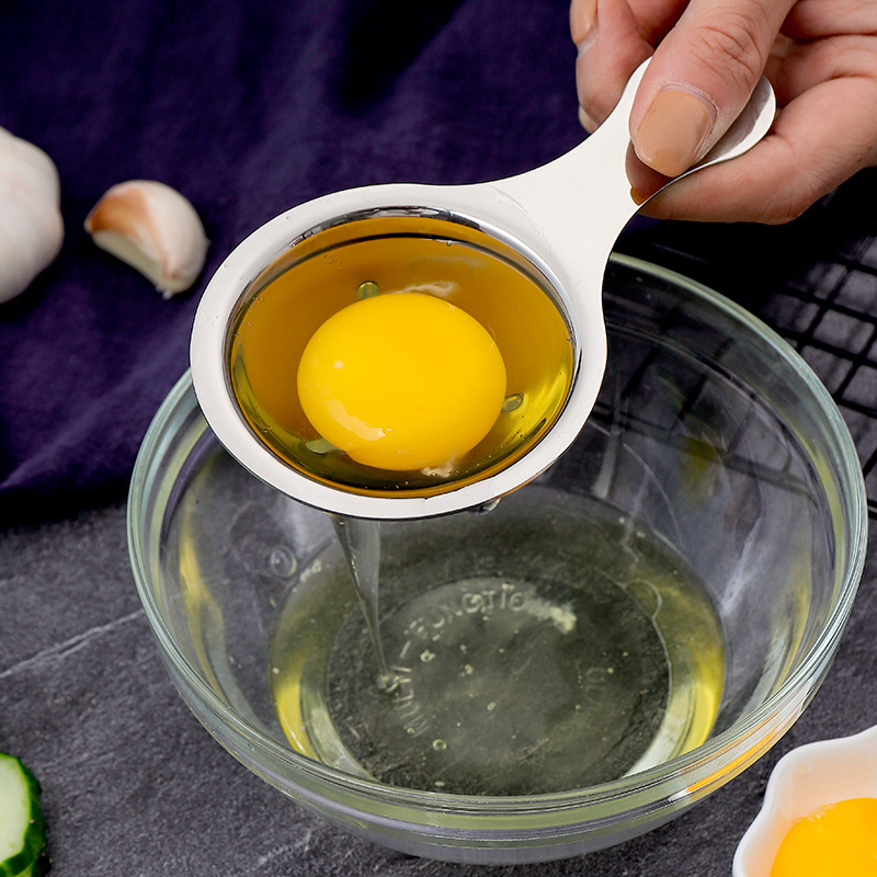 304不锈钢蛋清分离器 蛋黄隔离器 厨房工具 隔离器|ru