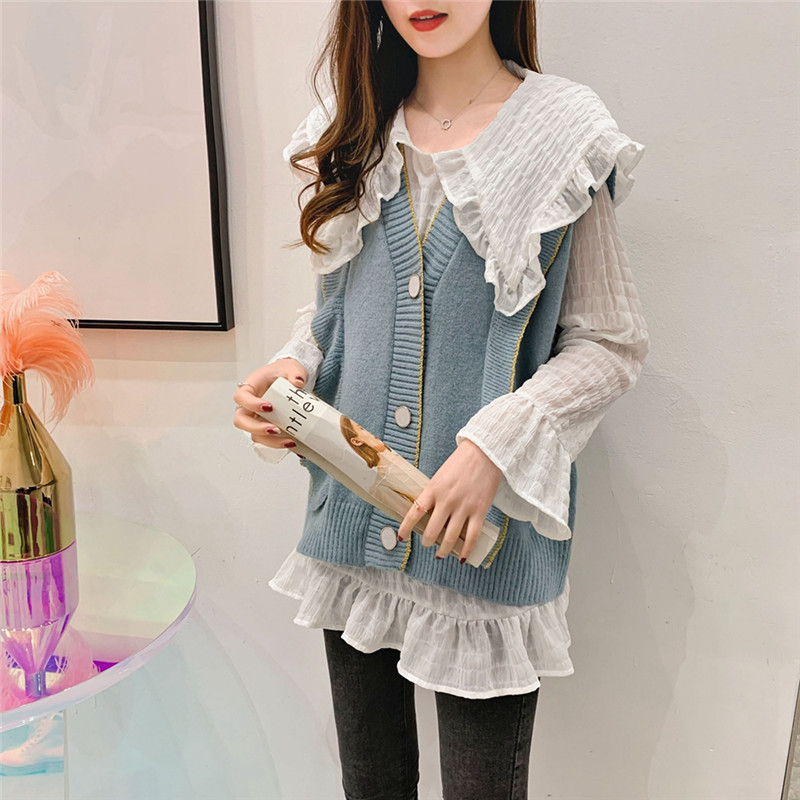 Gilet femme en Tricot - Ref 3316493 Image 40