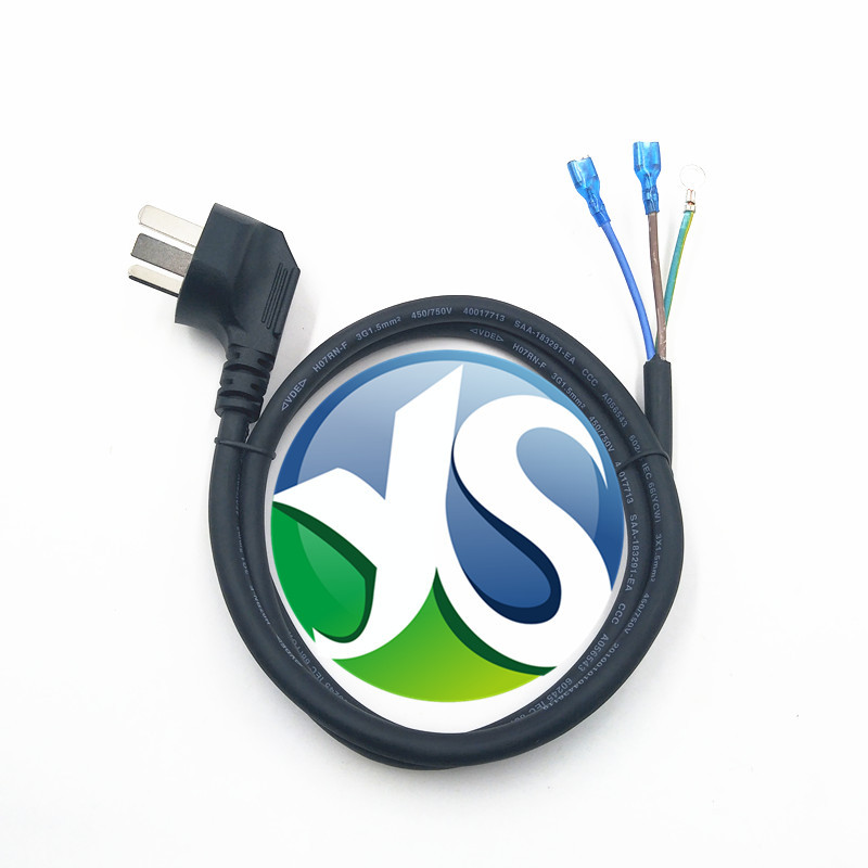 中山远晟定制16A国标三插电源线3*1.5橡胶线户外电器防水连接线