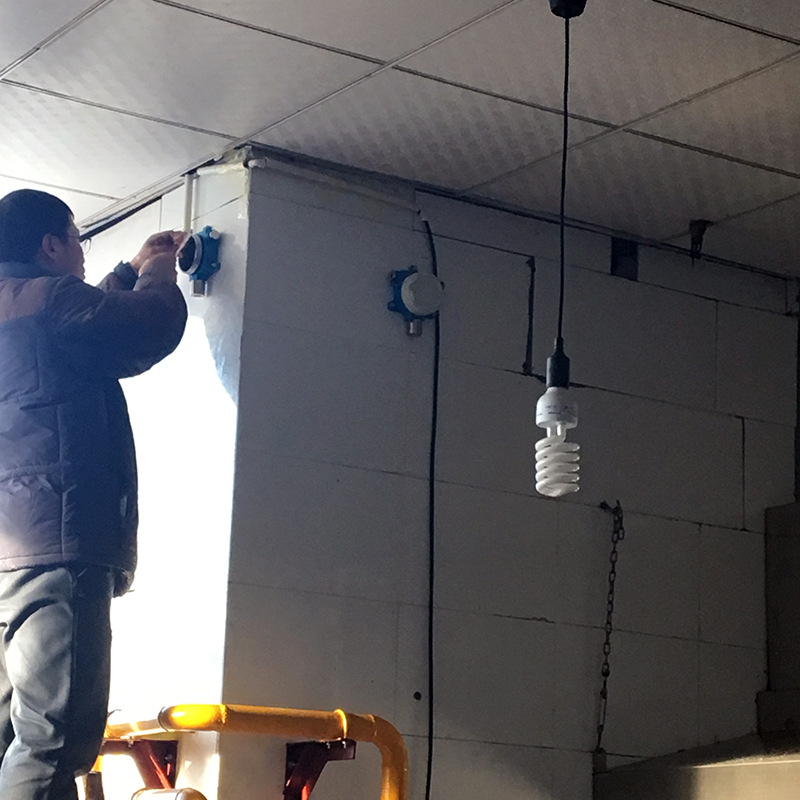 酒店后厨普通燃气报警器商用天燃气浓度泄漏探测器带联动排风含税