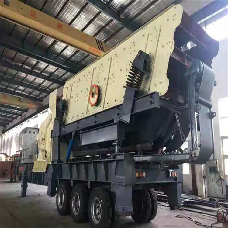 供应矿石破碎机 移动破碎站 助力绿色矿山建设 现货移动碎石机