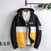 Jerry Vince|winter coat Two-sided Men's Cotton 2019 Hooded Embroidery cotton-padded clothes man coat jacket