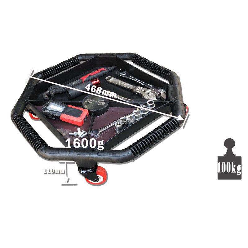 오토바이 수리 도구 상자 기계 수리 도구 하드웨어 도구 모바일 박스 크롤러 자동차 수리 도구 트레이