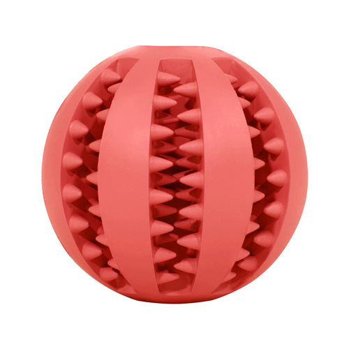 Factory direct sales Teddy puppy decompression elastic rubber ball pet teeth cleaning ball dog toys