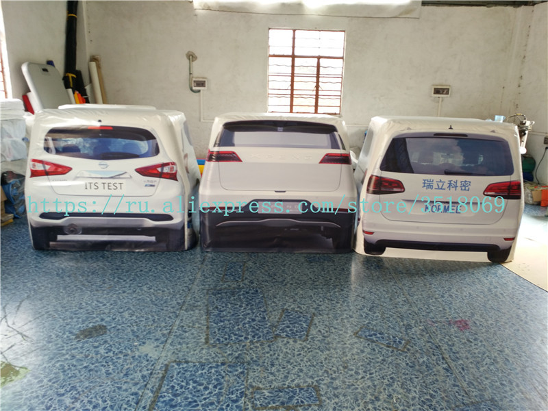 工厂定制直销碰撞试验充气假车  充气假人  充气尾部气球车