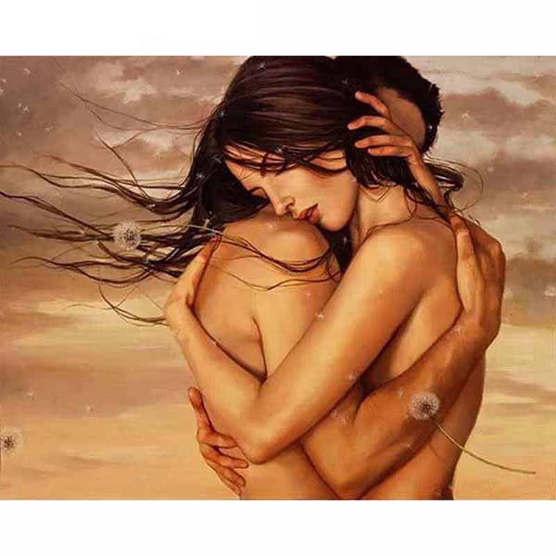 Human Body Oil Painting 1