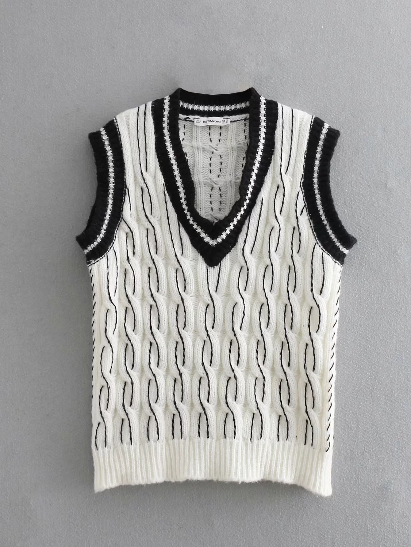 Gilet femme en Mélange de coton - Ref 3317283 Image 5