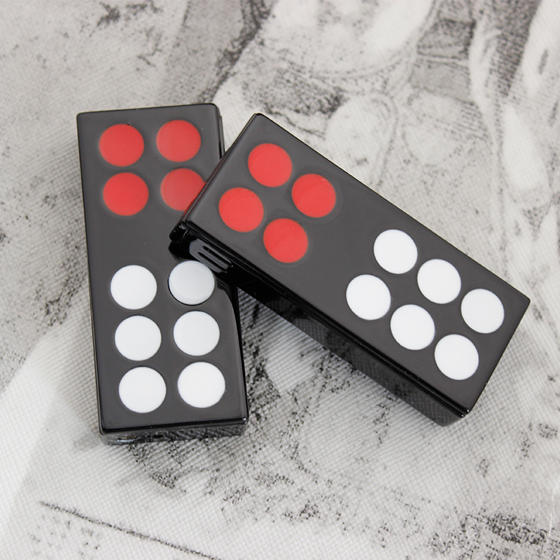 WM-0083牌九打火机 个性奇特明火打火机 创意打火机 批发