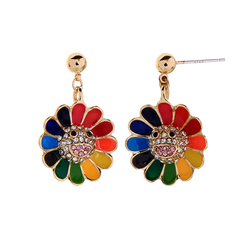 Fashion S925 Silver Earrings With Diamond Stud Earrings display picture 2