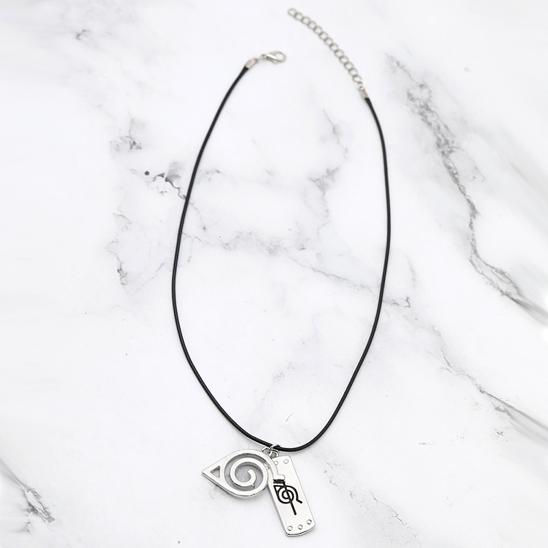Fashion Vortex Tag Necklace Fashion Necklace Accessories Naruto Sign Rebel Ninja Necklace