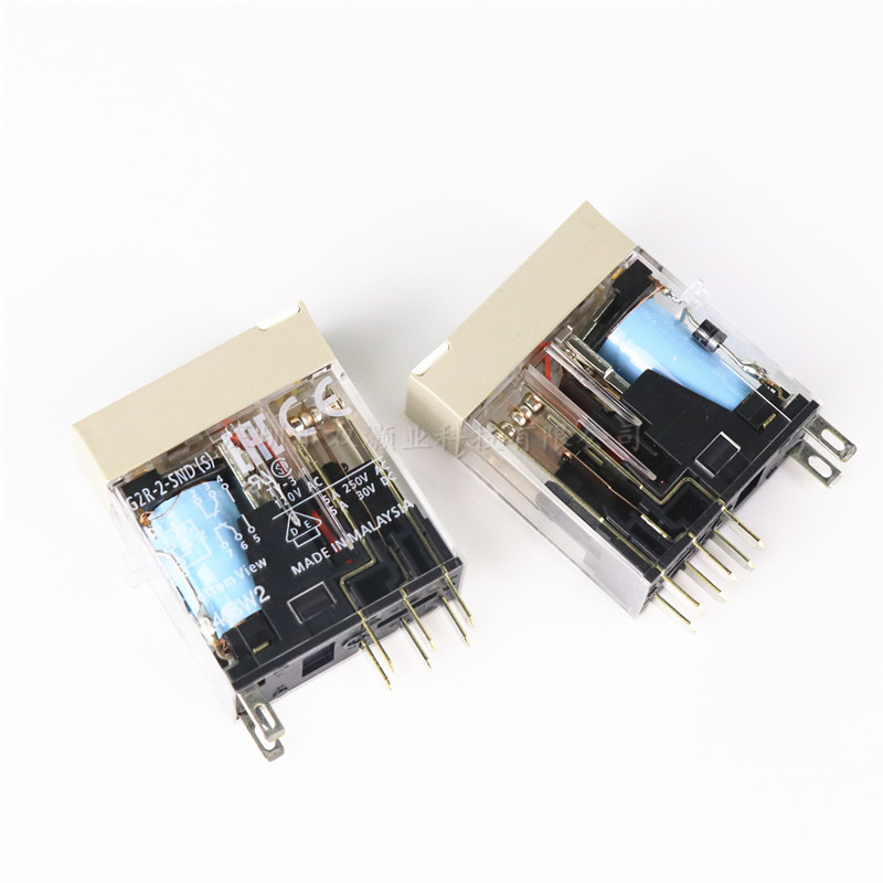 全新原装功率中间继电器G2R-2-SND 24VDC(S)/12VDC-阿里巴巴