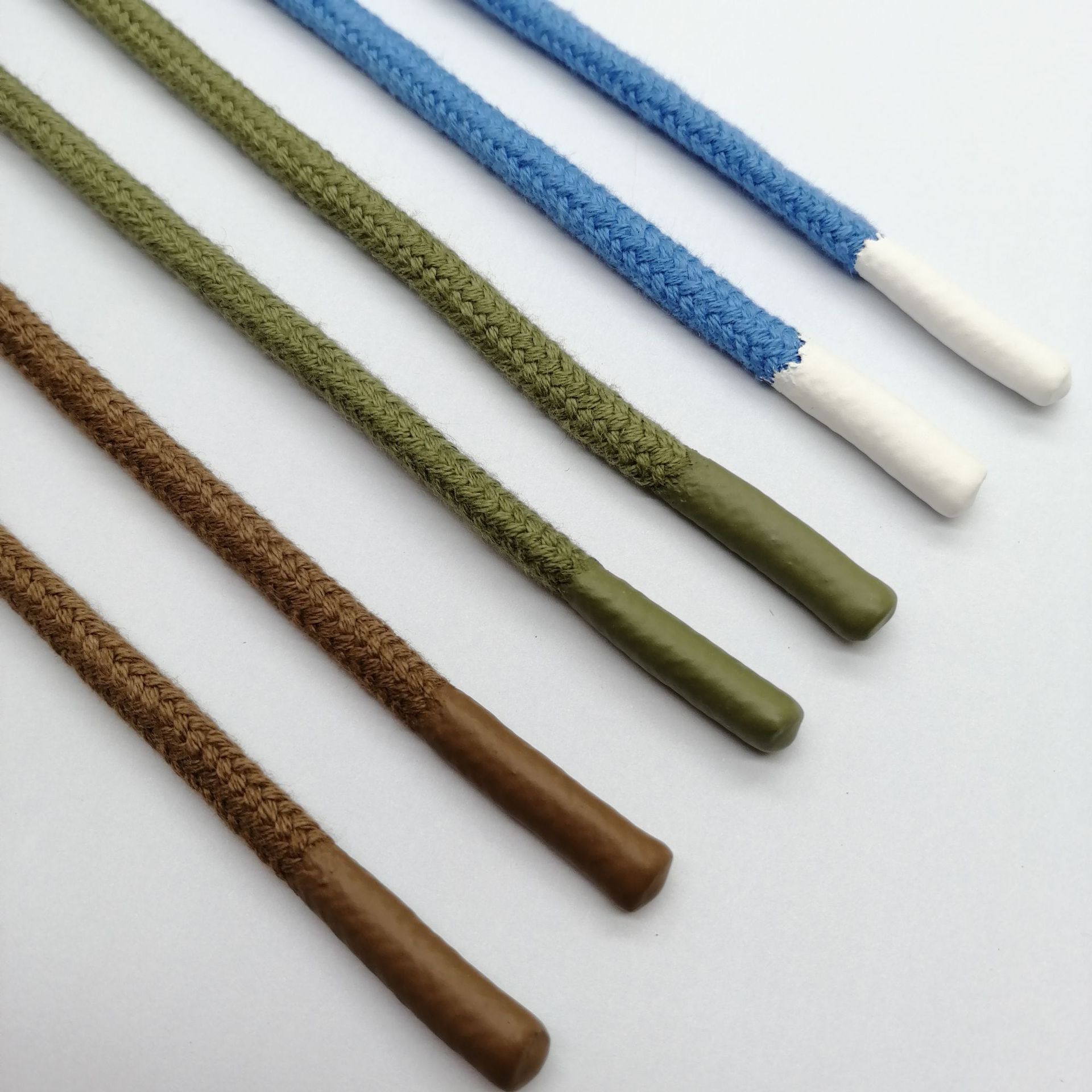 绳子厂家直销棉圆绳 休闲卫衣硅胶头帽绳运动裤抽绳 百搭款棉绳