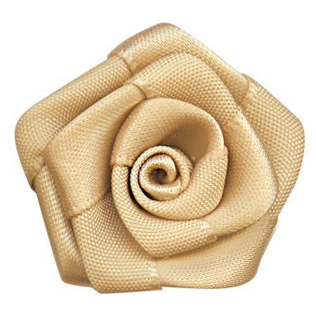 Yao Ming 2,7 cm cinta Rosa pequeña flor tocado horquilla accesorios decorativos hechos a mano DIY cinta Rosa pequeña flor