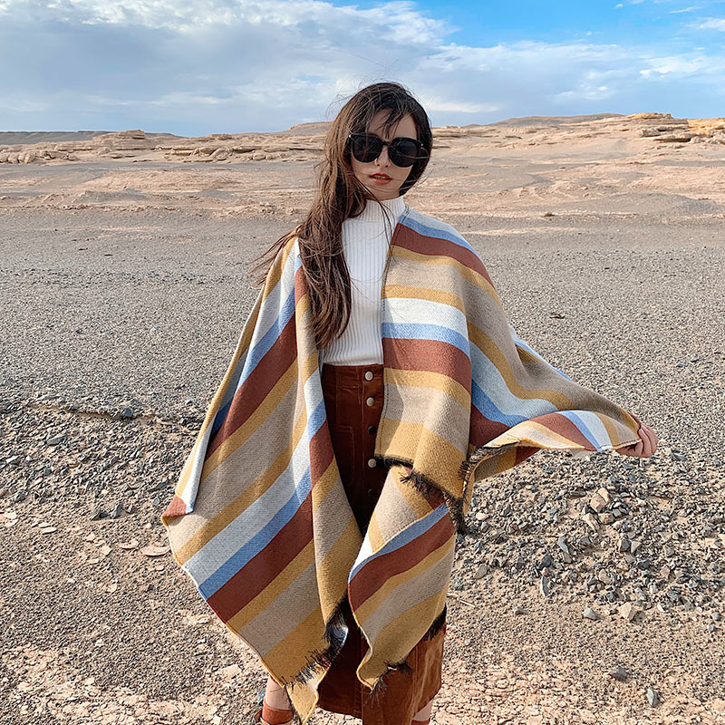 Ethnic cloak from Qinghai province