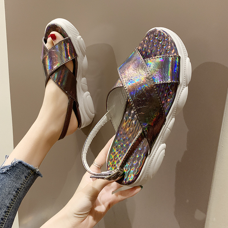 Chaussures été pour femme en Caoutchouc - Ref 3345619 Image 20