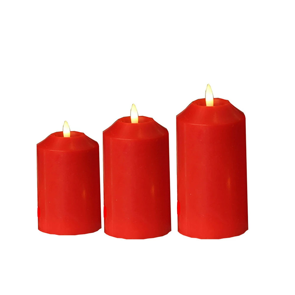 Factory LED light shakes up and down flame simulation candle light black core candlelight