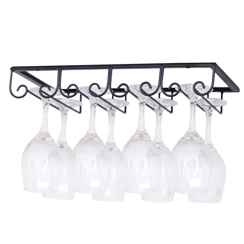 Cross-border exclusive wine glass rack Nordic iron art barware cup hanger wholesale creative inverted wine goblet rack