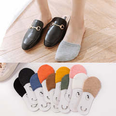 Summer New Arrival Half-Cover Toe Socks for Women, High Heels, Boat Socks, Female, Color Cotton, Thin Mesh Invisible Socks