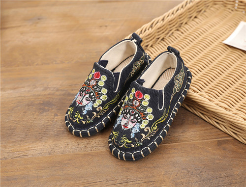 Mu Guiying embroidered new children's embroidered shoes, old Beijing cloth shoes, ethnic style children's shoes, Hanfu shoes, drop shipping
