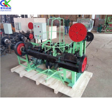 双股刺绳网绕丝机 小区防护用钢丝拧网机 正反拧刺绳机