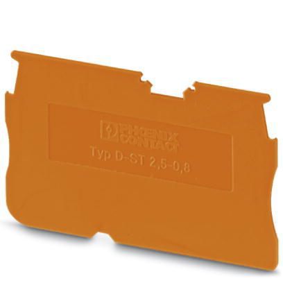 菲尼克斯 接线端子附件 隔板 端板 盖板 D-ST 2,5-0,8 OG-3030511