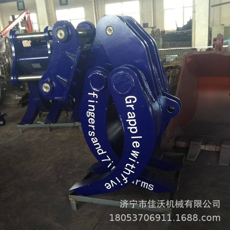 挖机夹石器      挖机夹木器    废钢抓