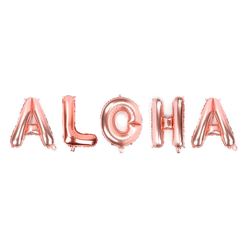 16寸玫瑰金ALOHA 16in RG ALOHA
