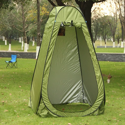 Bath Automatic Bath Tent, Çadırlar - army-green-silver-single